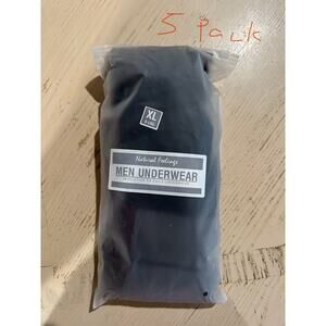 Natural Feelings Boxer Briefs, Mens Underwear, Sz XL, 5 Pack